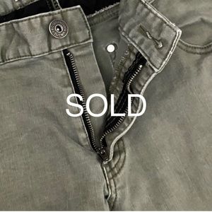 INC International Concepts Men’s Wash Moto Skinny Jeans, Size 34/32, Green, Used